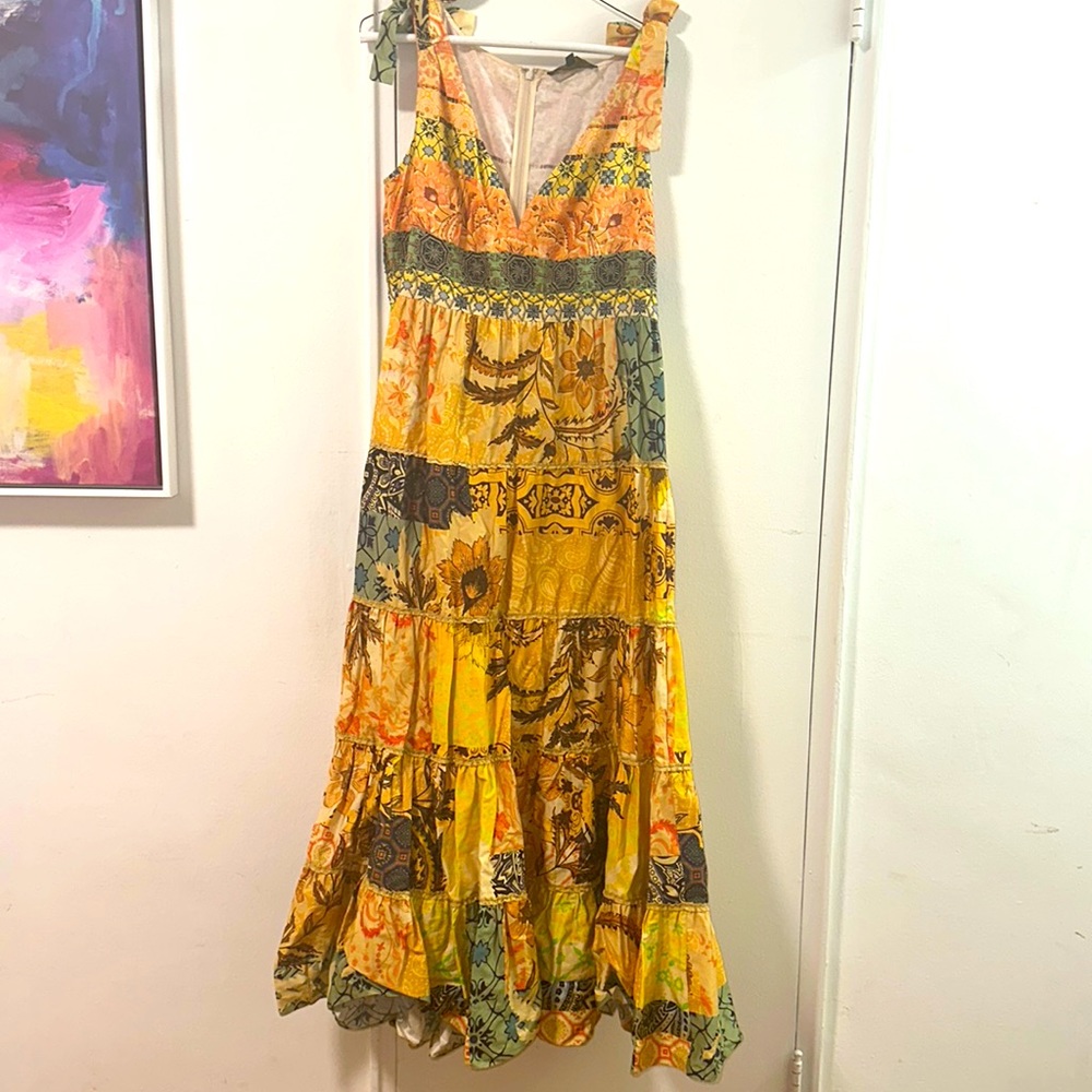 NWT Anthropologie Maxi Dress size large